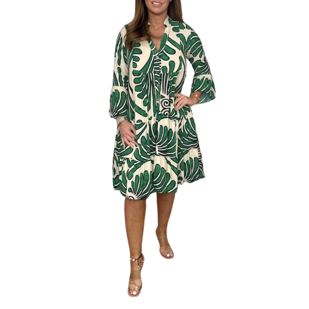 Sienna | Women's Floral Print Summer Dress with Breezy Fit