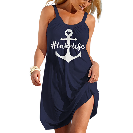 Isla | Breezy A-Line Summer Dress for Coastal Comfort